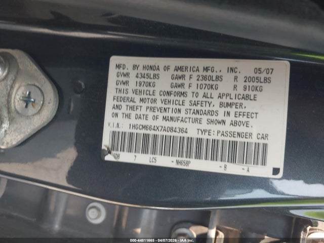 HONDA ACCORD 3.0 SE - 9