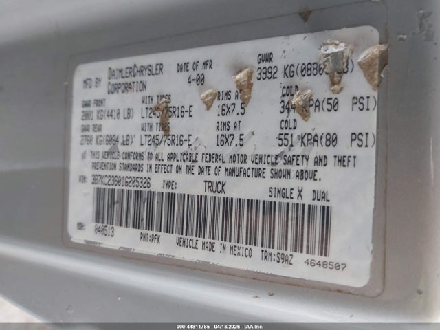 DODGE RAM 2500 ST - 9
