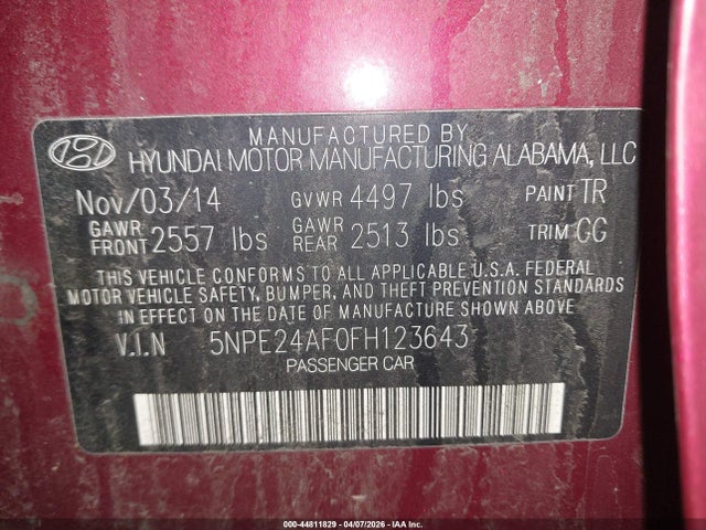 HYUNDAI SONATA SE - 9