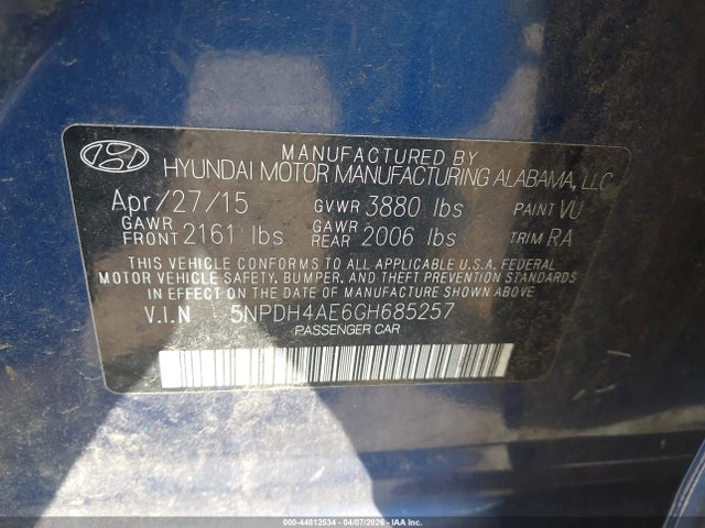 HYUNDAI ELANTRA SE - 9