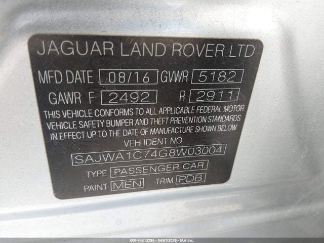 2016 Jaguar XJ — фото 9