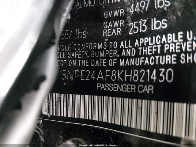 HYUNDAI SONATA SE - 9