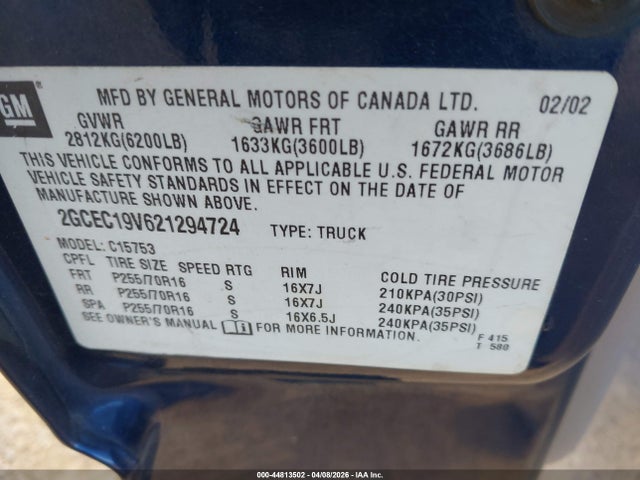 CHEVROLET SILVERADO 1500 LS - 9