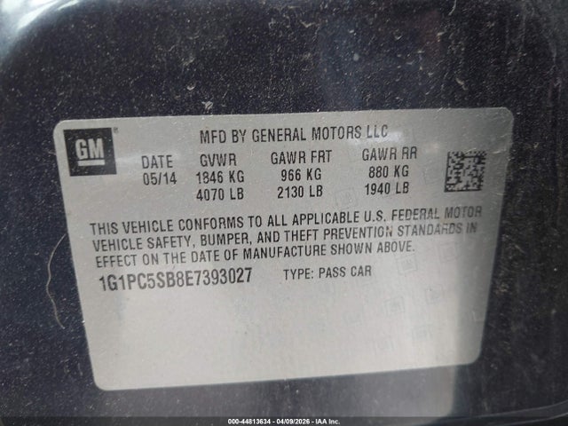 CHEVROLET CRUZE 1LT AUTO - 9