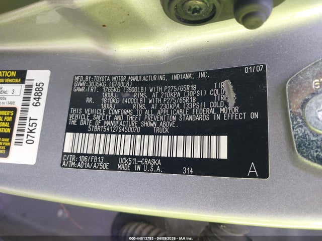 TOYOTA TUNDRA - 9