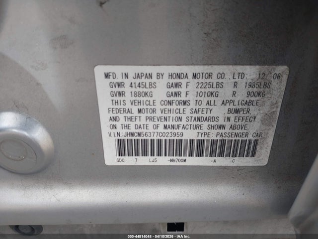 HONDA ACCORD 2.4 SE - 9