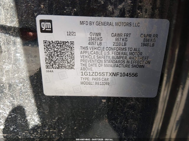 CHEVROLET MALIBU FWD LT - 9