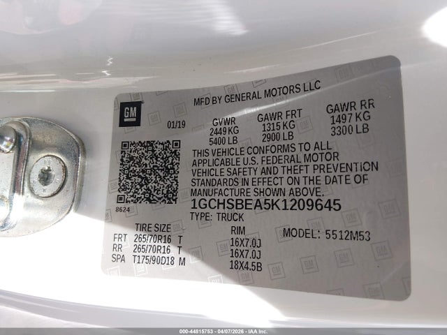 CHEVROLET COLORADO - 9