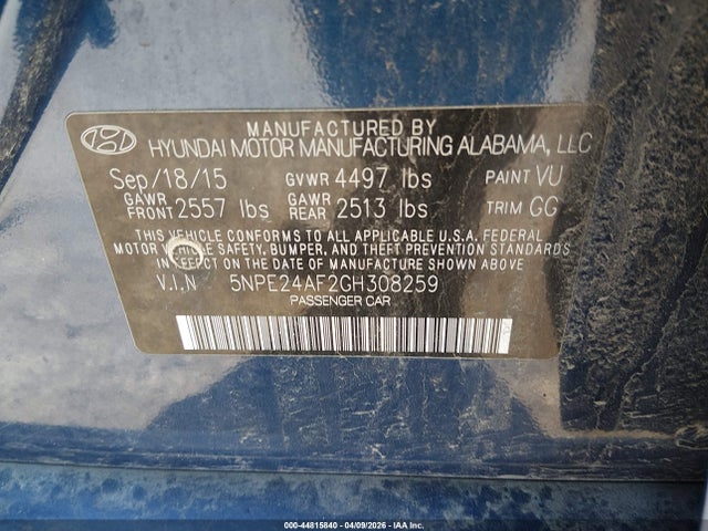 HYUNDAI SONATA SE - 9