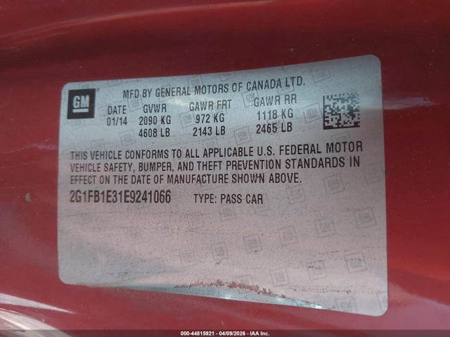 CHEVROLET CAMARO 1LT - 9