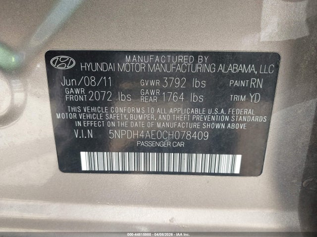 HYUNDAI ELANTRA GLS - 9