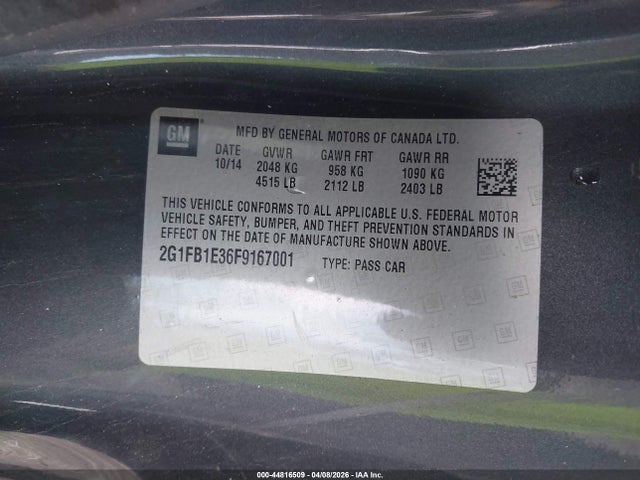 CHEVROLET CAMARO 2LS - 9