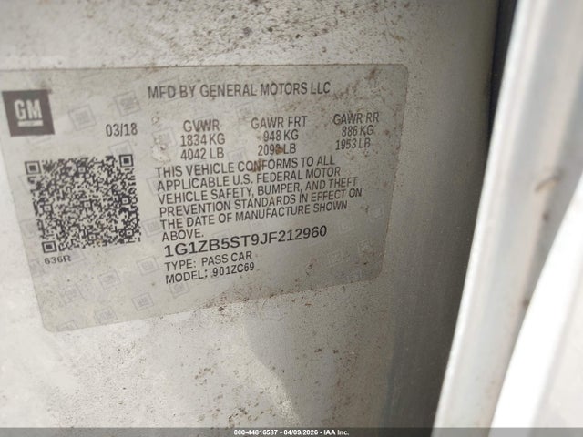 CHEVROLET MALIBU 1LS - 9