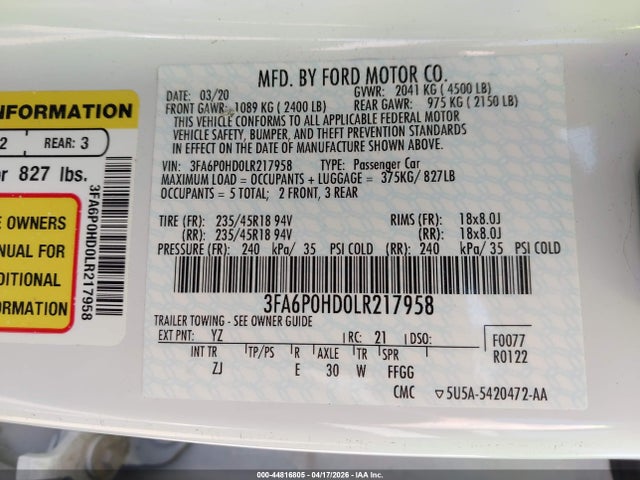 FORD FUSION SE - 9