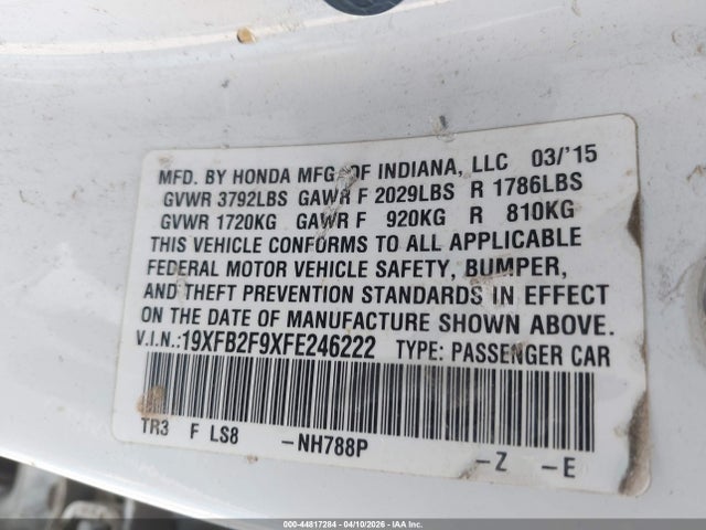 HONDA CIVIC EX-L - 9