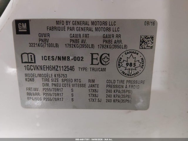 CHEVROLET SILVERADO 1500 - 9