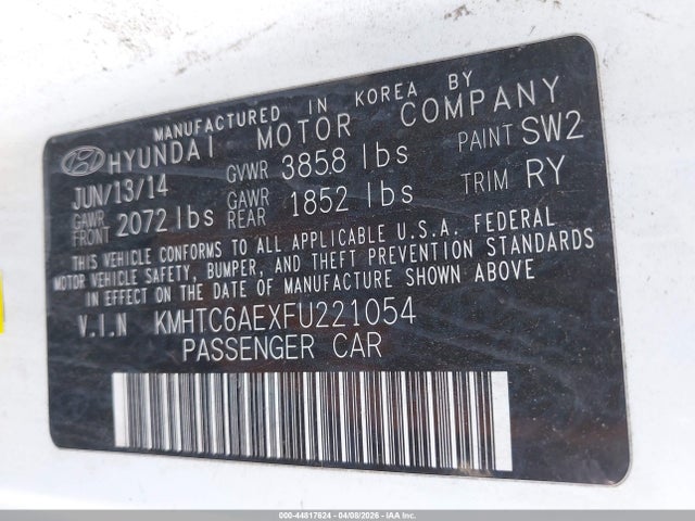 HYUNDAI VELOSTER TURBO - 9