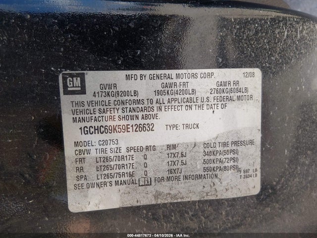 CHEVROLET SILVERADO 2500HD LTZ - 9