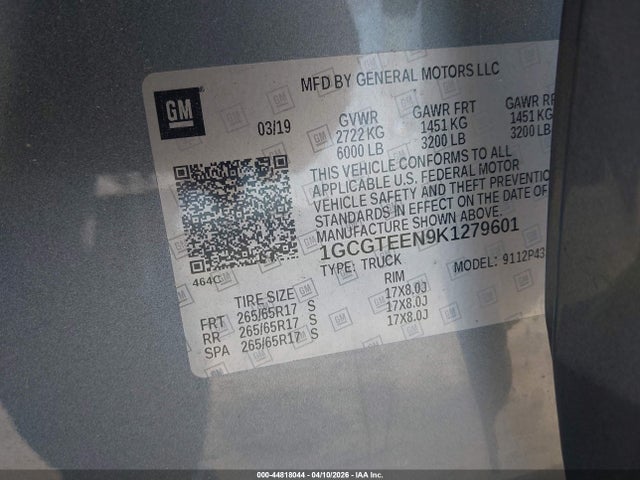 CHEVROLET COLORADO ZR2 - 9