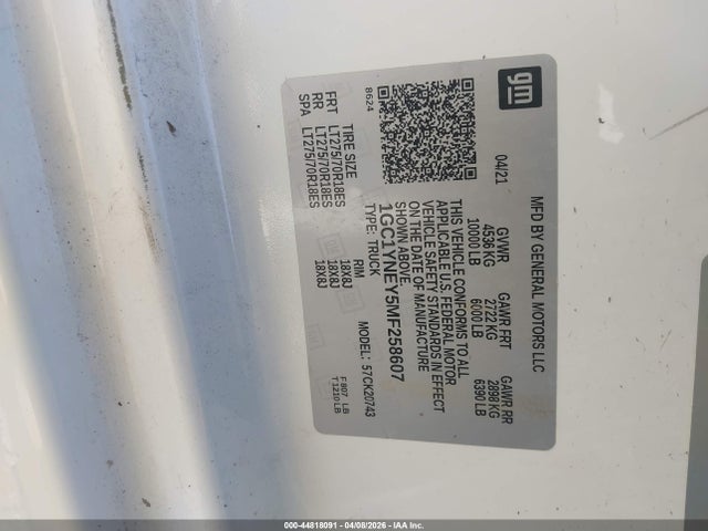 CHEVROLET SILVERADO 2500HD 4WD STANDARD BED LT - 9