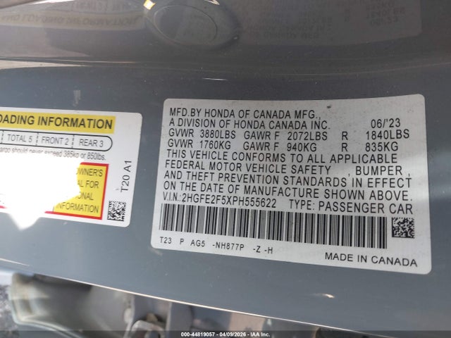 HONDA CIVIC SPORT - 9