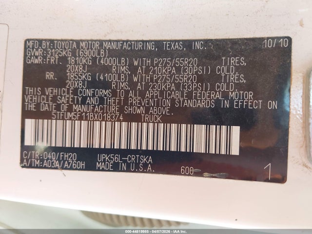 TOYOTA TUNDRA - 9