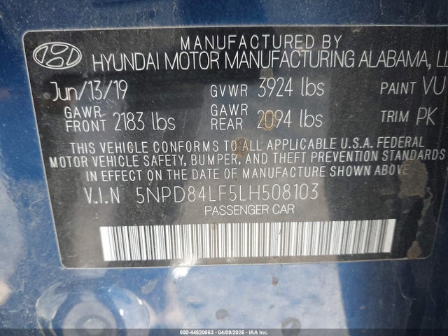 HYUNDAI ELANTRA SEL - 9