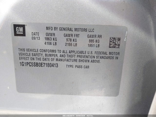 CHEVROLET CRUZE 1LT AUTO - 9