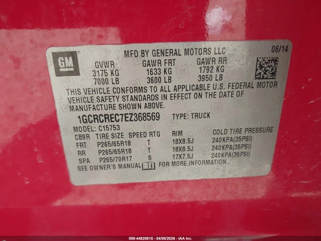 CHEVROLET SILVERADO 1500 - 9