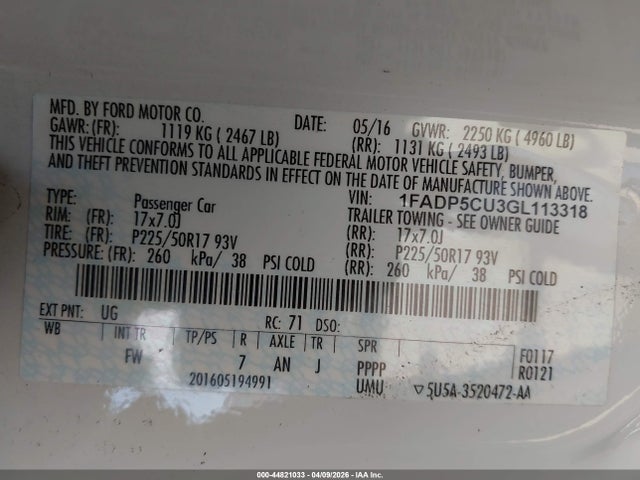 FORD C-MAX ENERGI SEL - 9