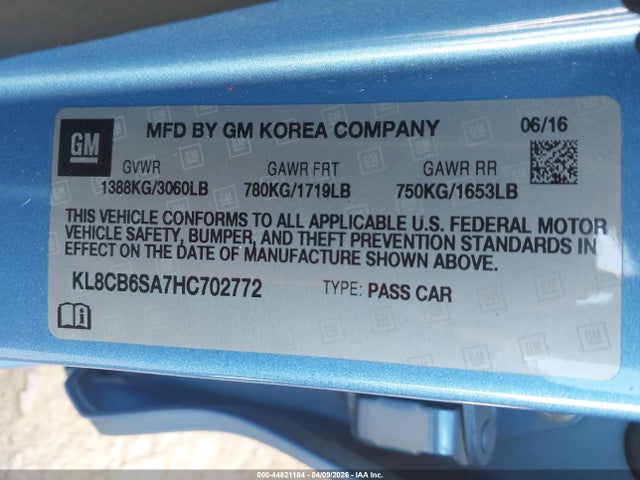 CHEVROLET SPARK LS CVT - 9