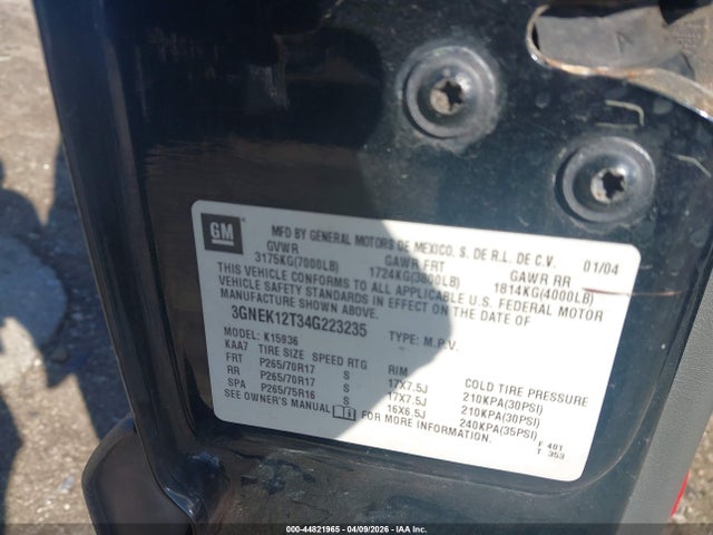 CHEVROLET AVALANCHE 1500 - 9