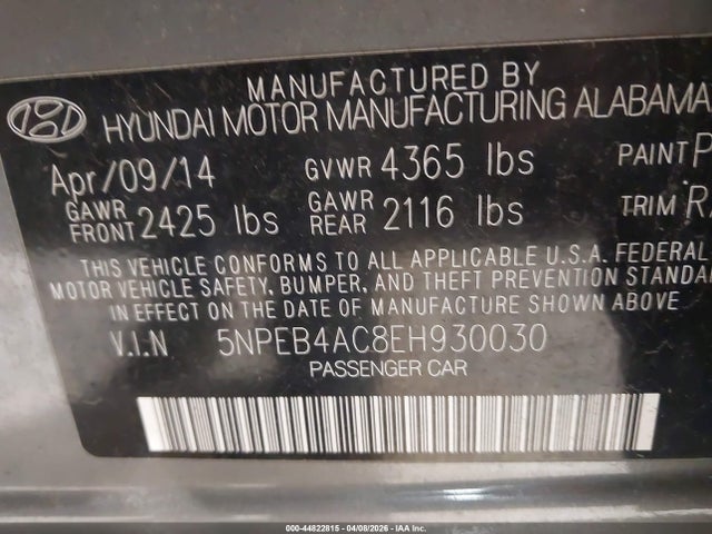 HYUNDAI SONATA GLS - 9