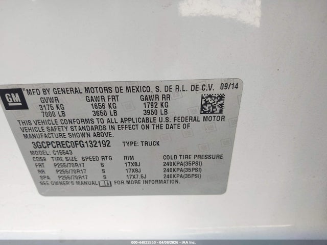 CHEVROLET SILVERADO 1500 1LT - 9