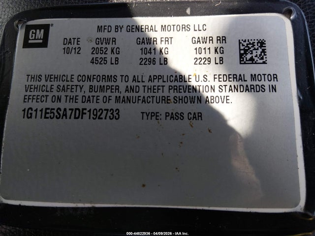 CHEVROLET MALIBU 2LT - 9