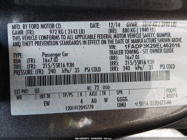 FORD FOCUS SE - 9