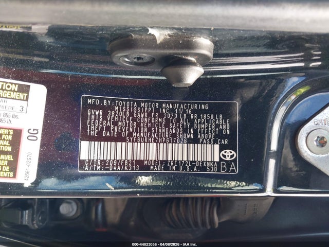 2017 Toyota COROLLA LE 照片 9