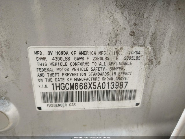 HONDA ACCORD 3.0 EX - 9