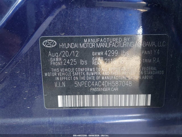 HYUNDAI SONATA LIMITED - 9