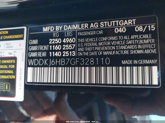 2016 Mercedes-BENZ E 400 4MATIC 照片 9