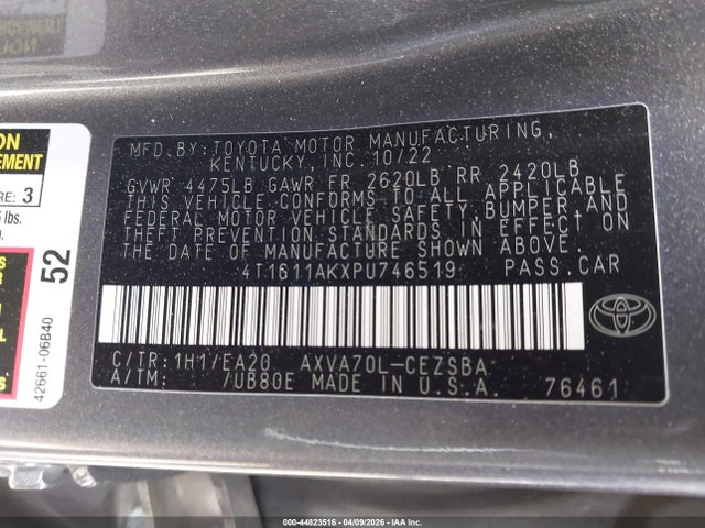 صورة 9 لـ 2023 Toyota CAMRY SE