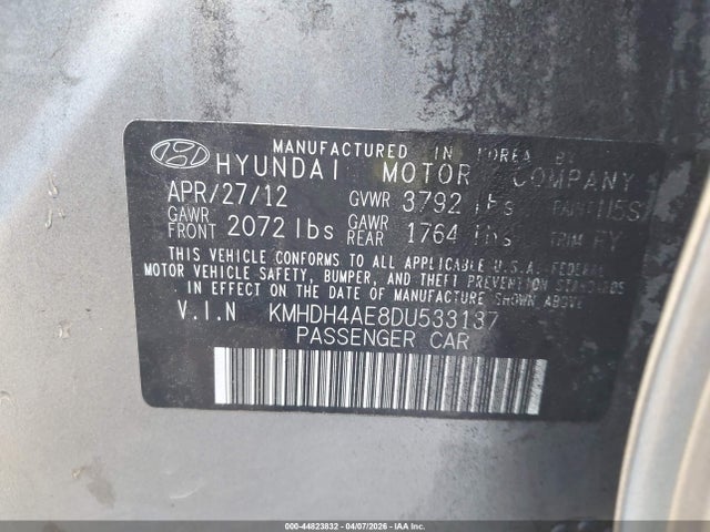 HYUNDAI ELANTRA GLS/LIMITED - 9