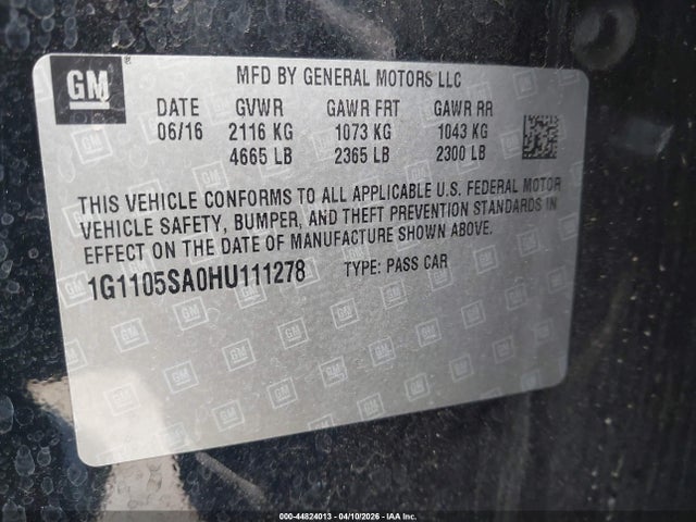 CHEVROLET IMPALA 1LT - 9