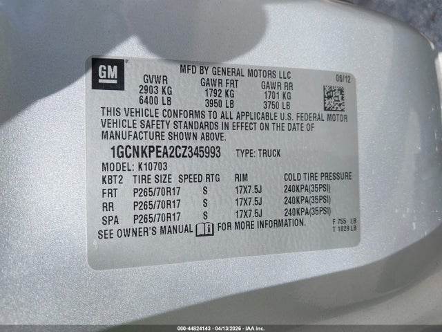 CHEVROLET SILVERADO 1500 WORK TRUCK - 9