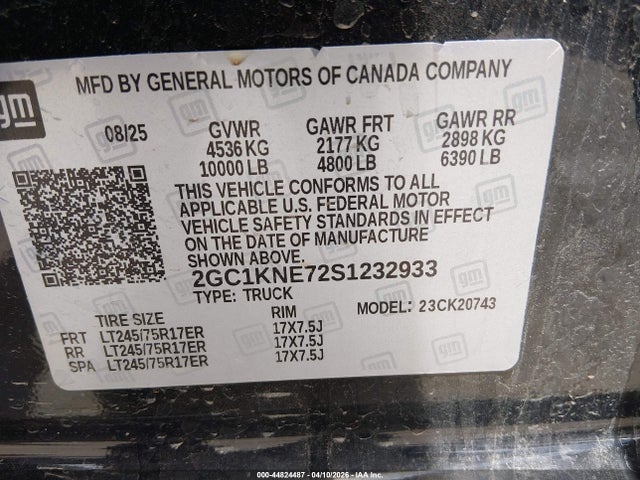 CHEVROLET SILVERADO 2500HD 4WD STANDARD BED LT - 9