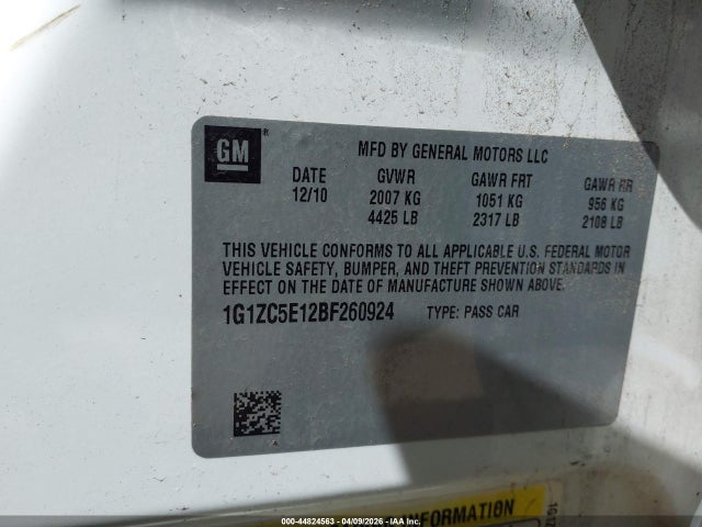 CHEVROLET MALIBU 1LT - 9