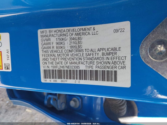 HONDA CIVIC SPORT - 9