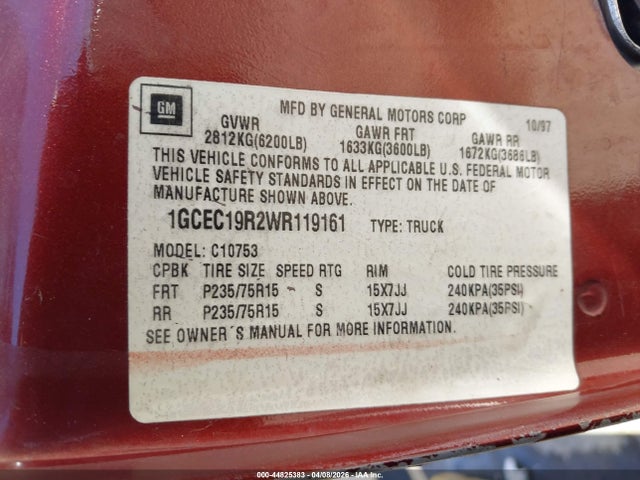 CHEVROLET C1500 FLEETSIDE - 9