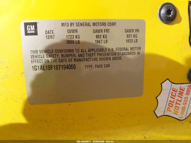 CHEVROLET COBALT - 9