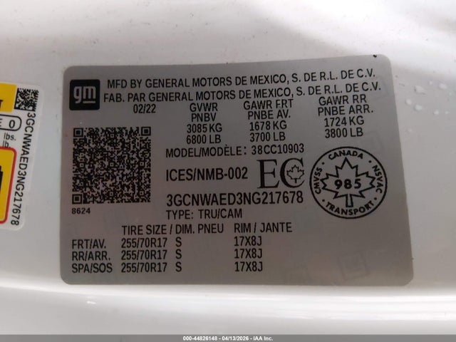 CHEVROLET SILVERADO 1500 - 9